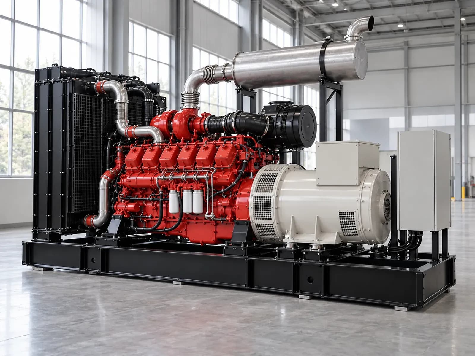 Дизельный генератор SC450GFEA/K/S, 320 кВт