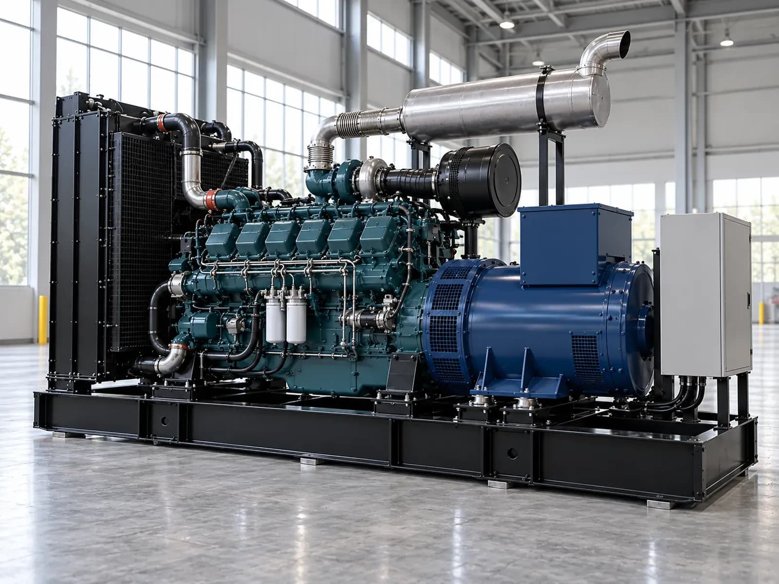 Дизельный генератор SC500GFEA/K/S, 350 кВт