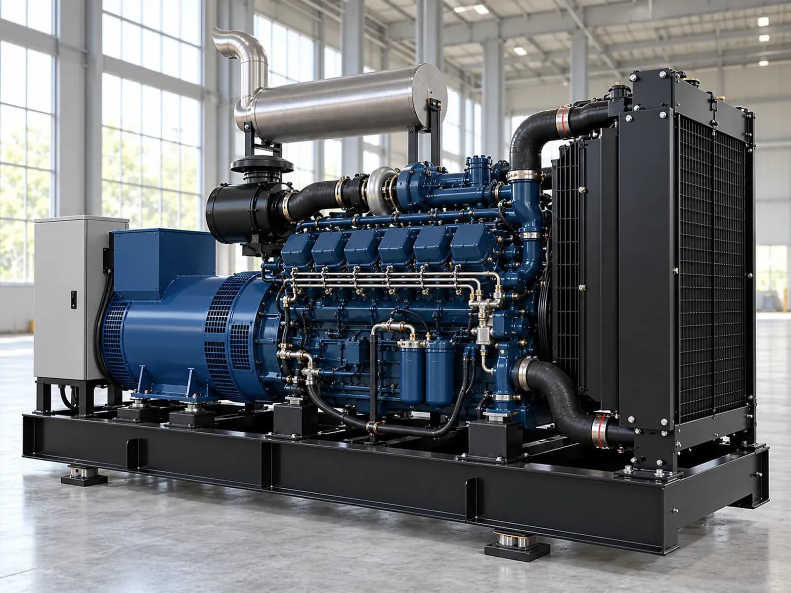 Дизельный генератор SHL450GF/K/S, 320 кВт