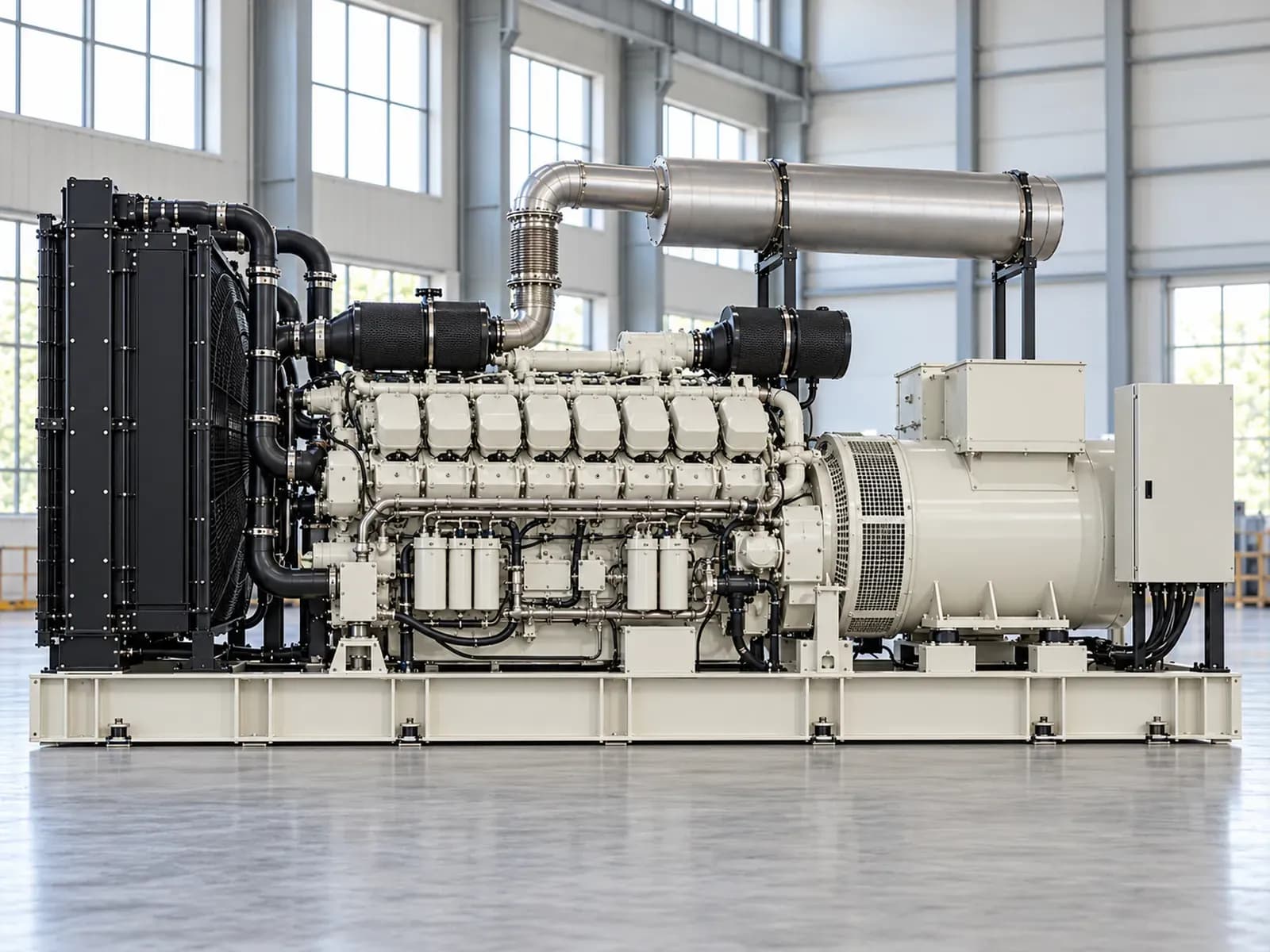 Дизельный генератор SM1800GFK, 1320 кВт
