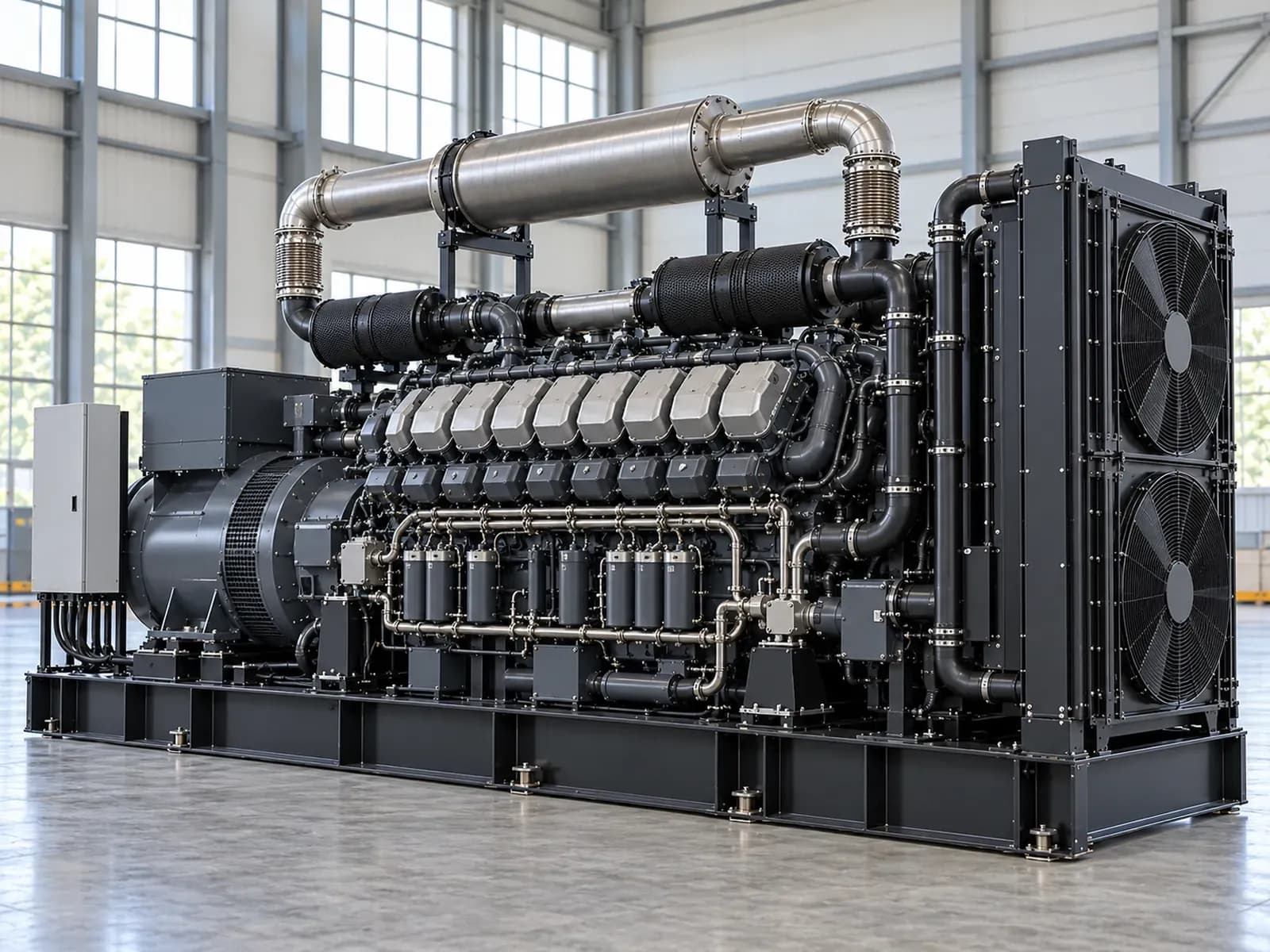 Дизельный генератор SM2750GFK, 2000 кВт
