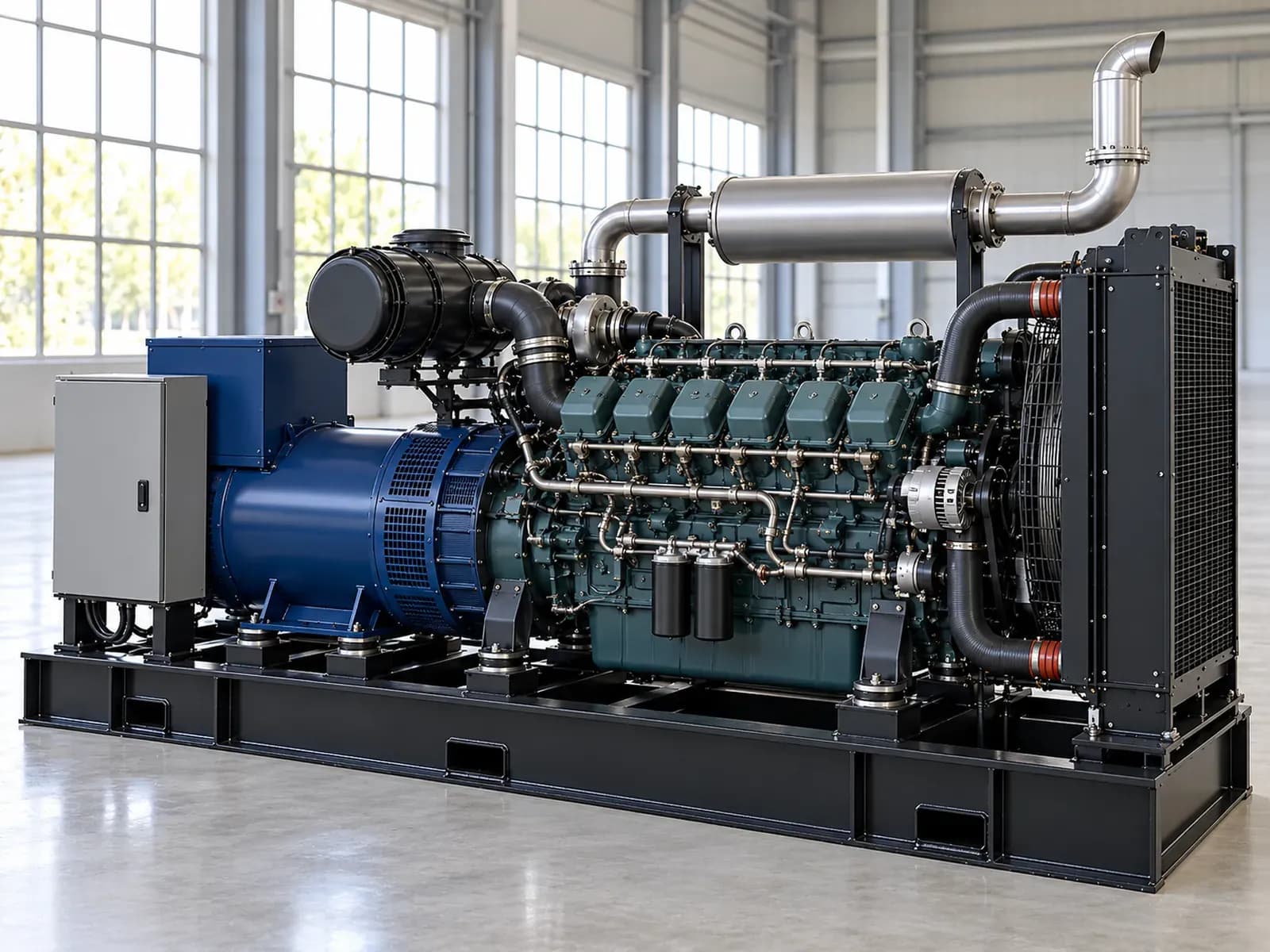 Дизельный генератор SS450GFE/K/S, 320 кВт