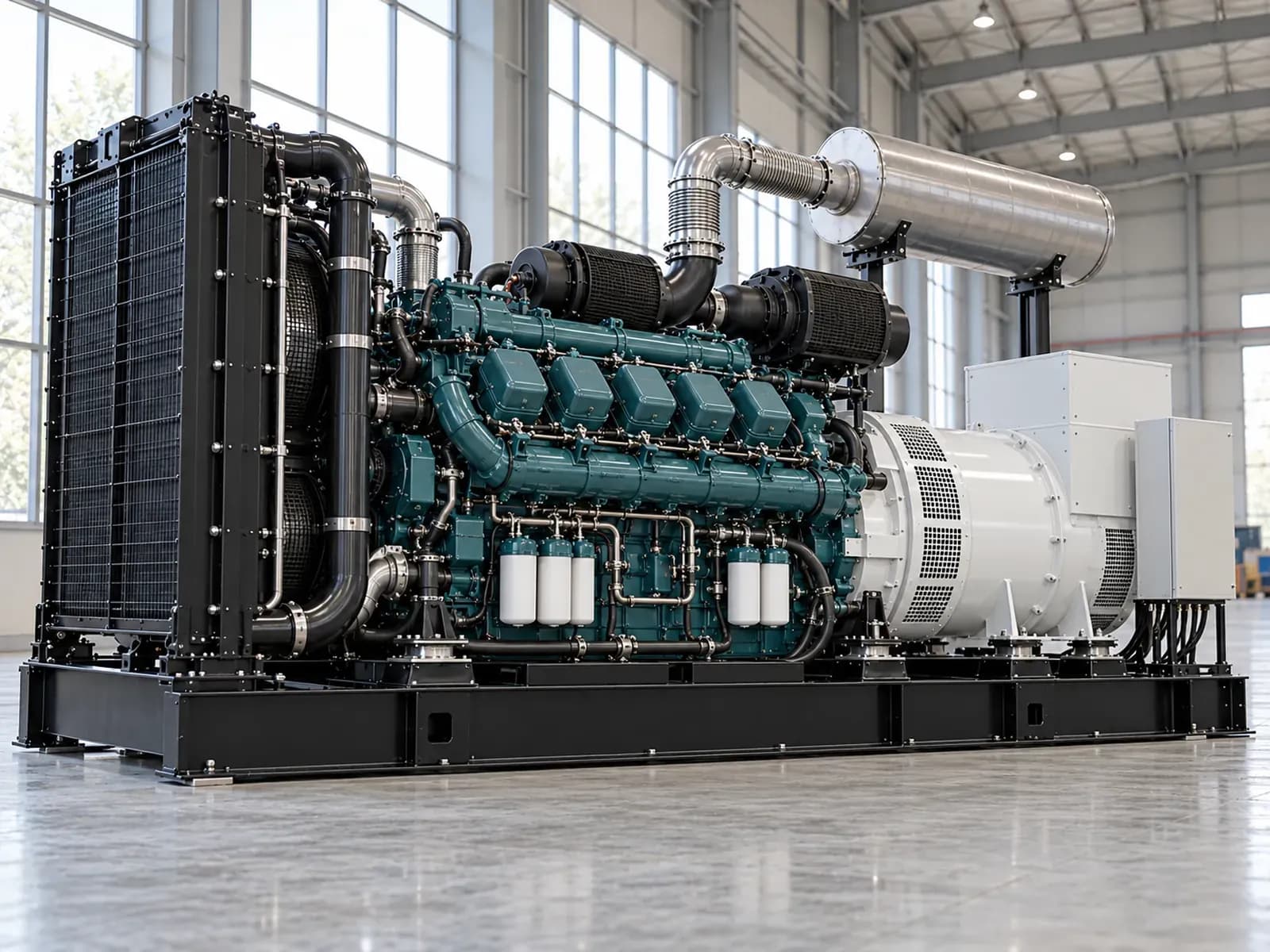 Дизельный генератор SW1100GFA/K/S, 800 кВт