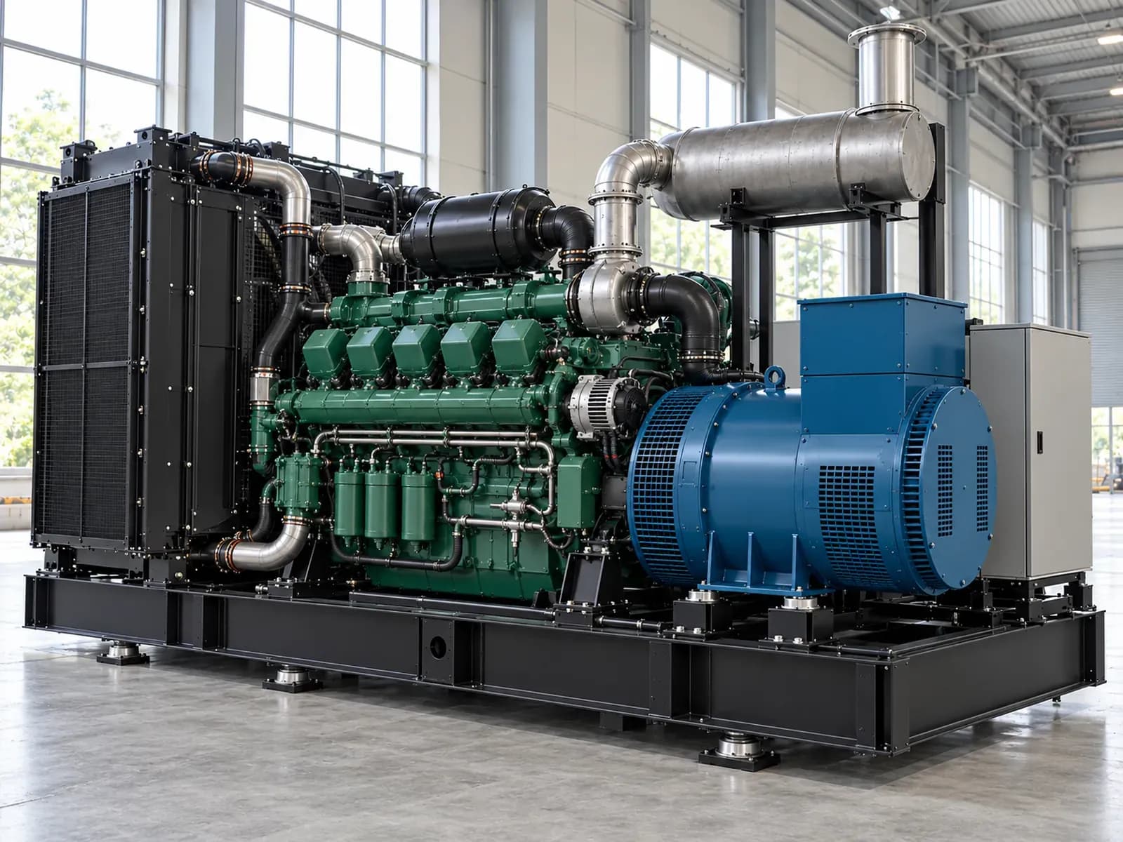 Дизельный генератор SY1375GFAK/S, 1000 кВт