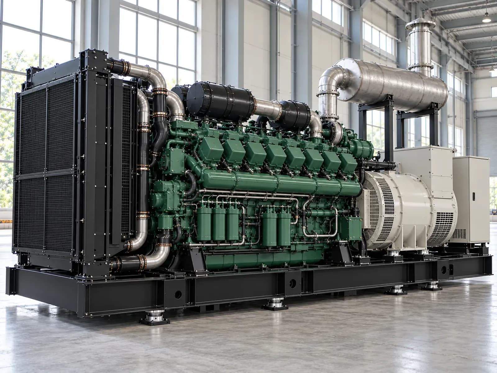 Дизельный генератор SY2750GFK, 2000 кВт