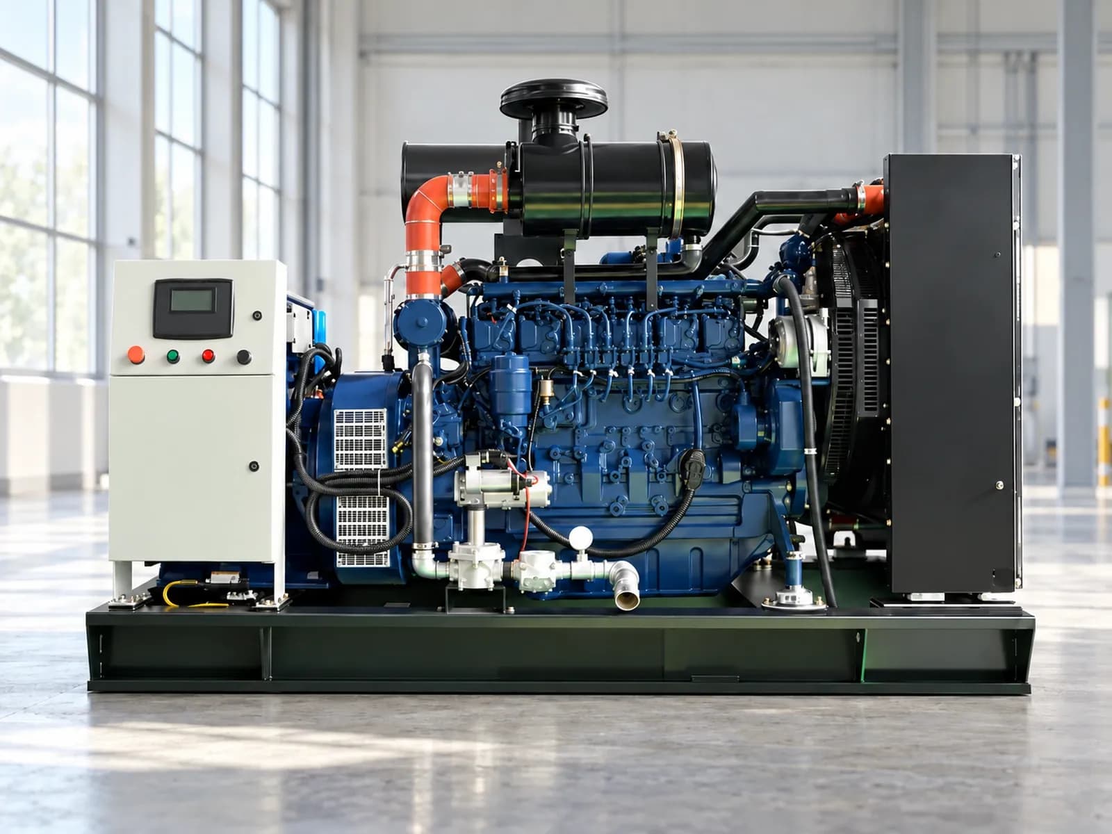 Газопоршневая генераторная установка NV100