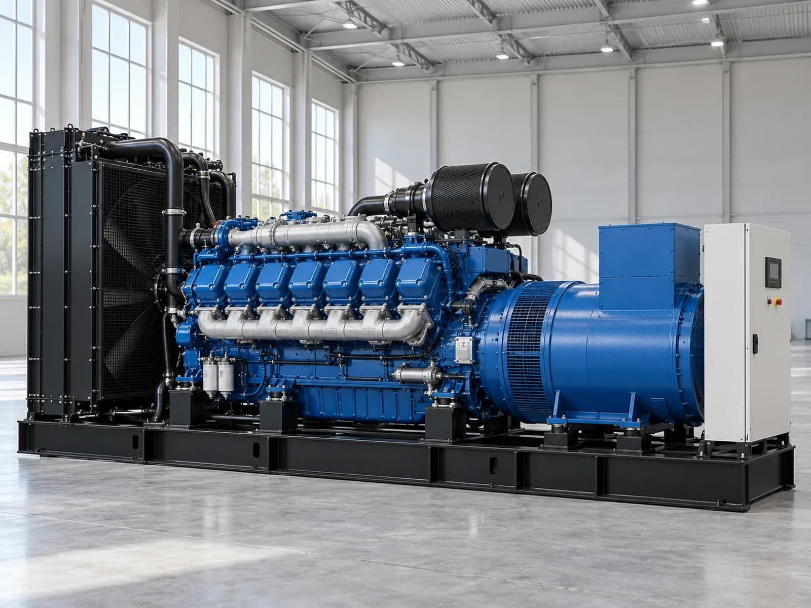 Газопоршневая генераторная установка NV1200