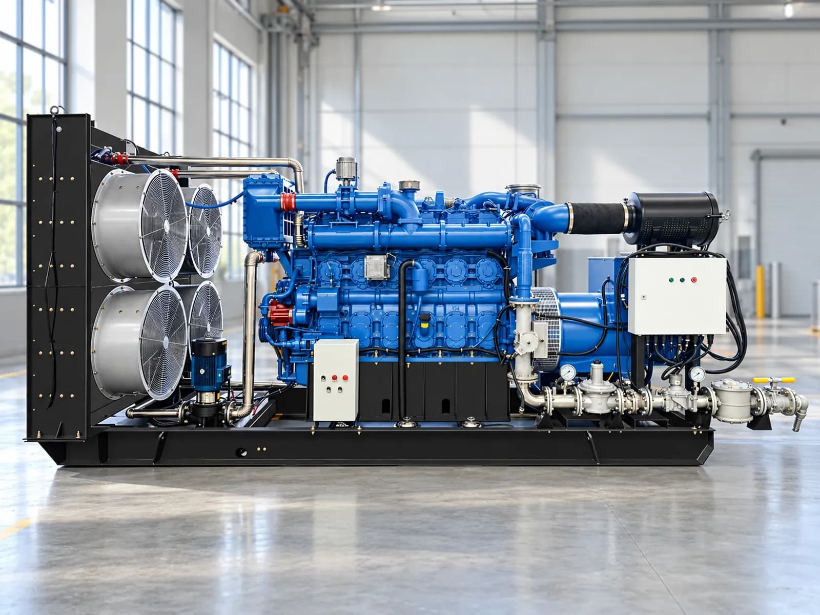 Газопоршневая генераторная установка NV150