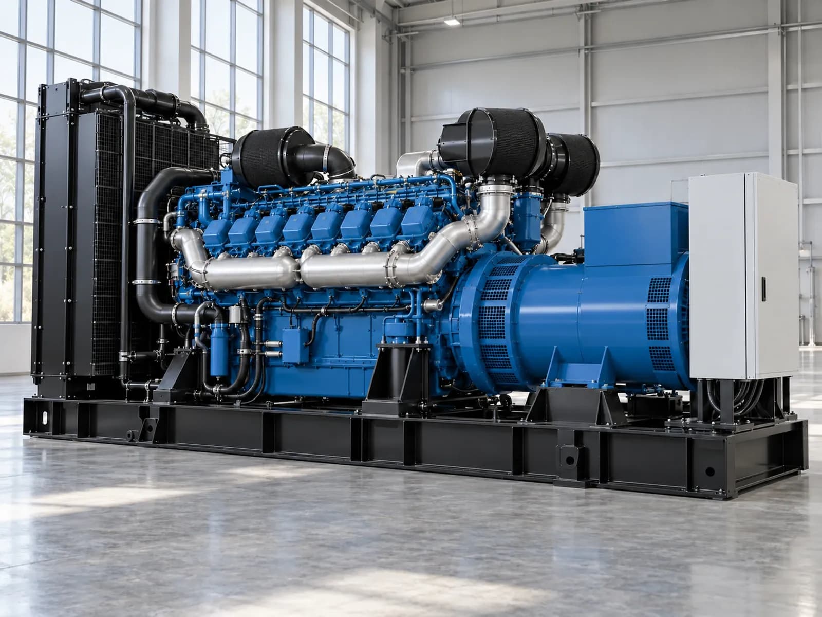 Газопоршневая генераторная установка NV1520