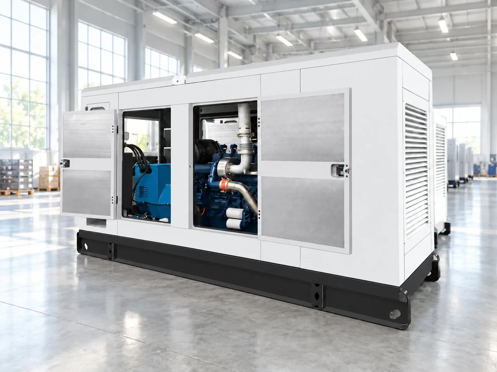 Газопоршневая генераторная установка NV400