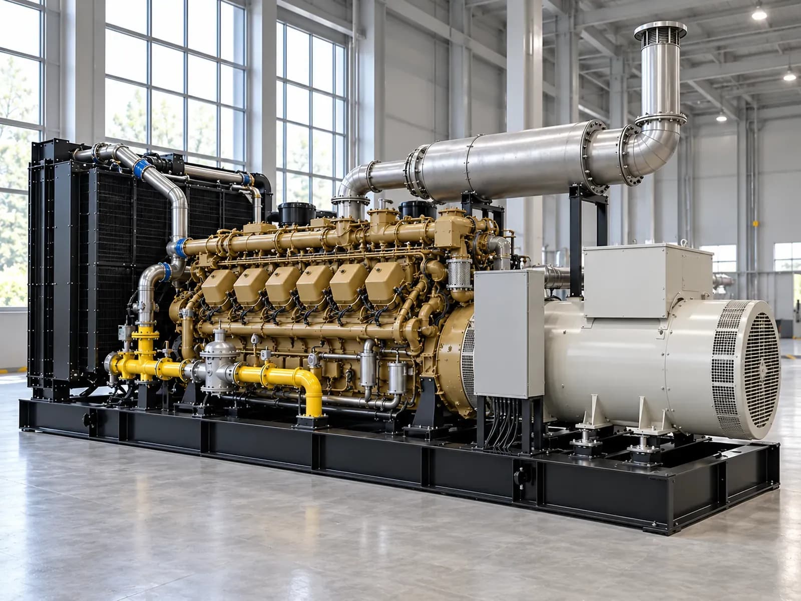 Газопоршневая установка 1100GF-Z, 1100 кВт