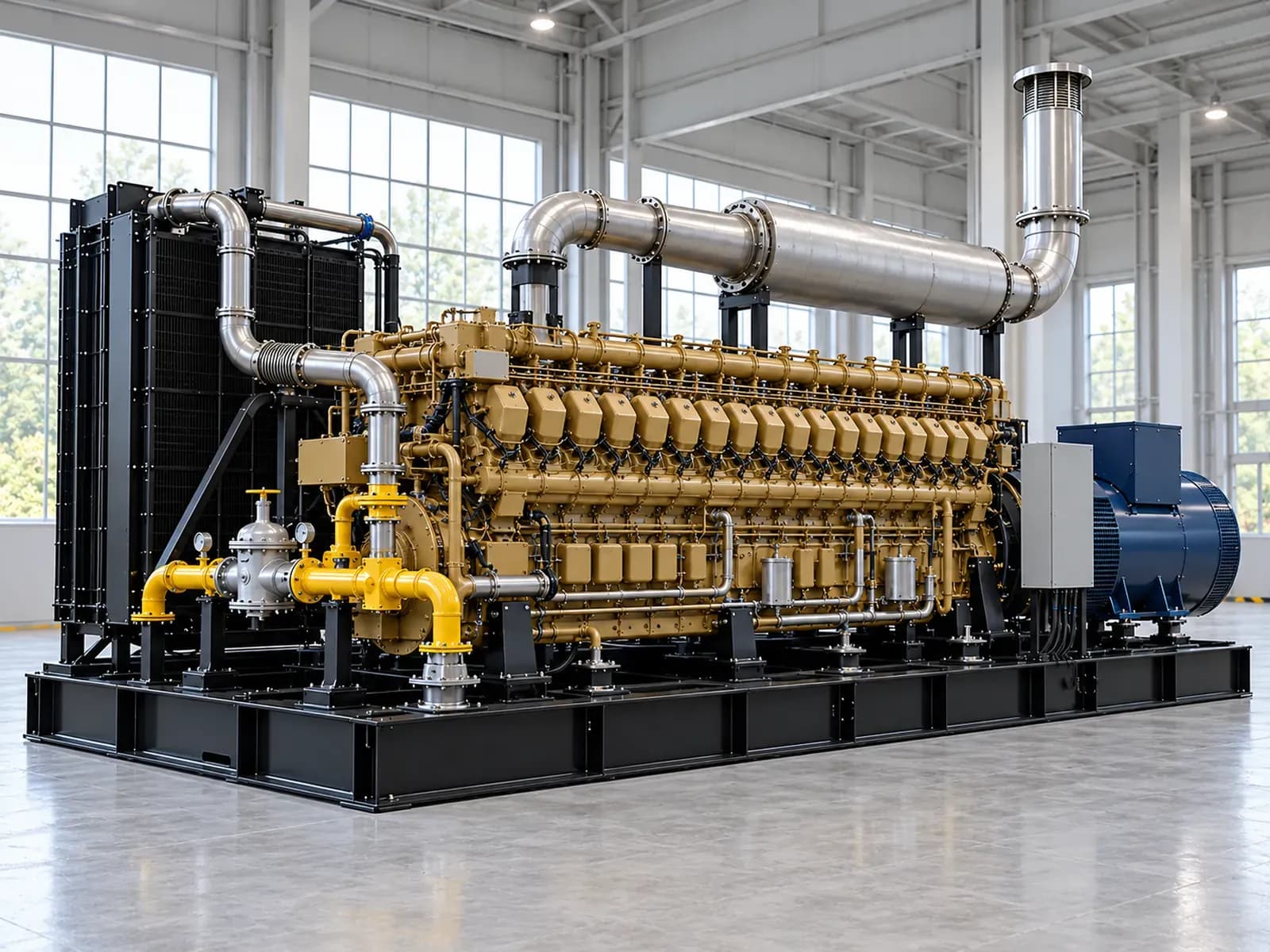 Газопоршневая установка 1600GF-Z, 1600 кВт