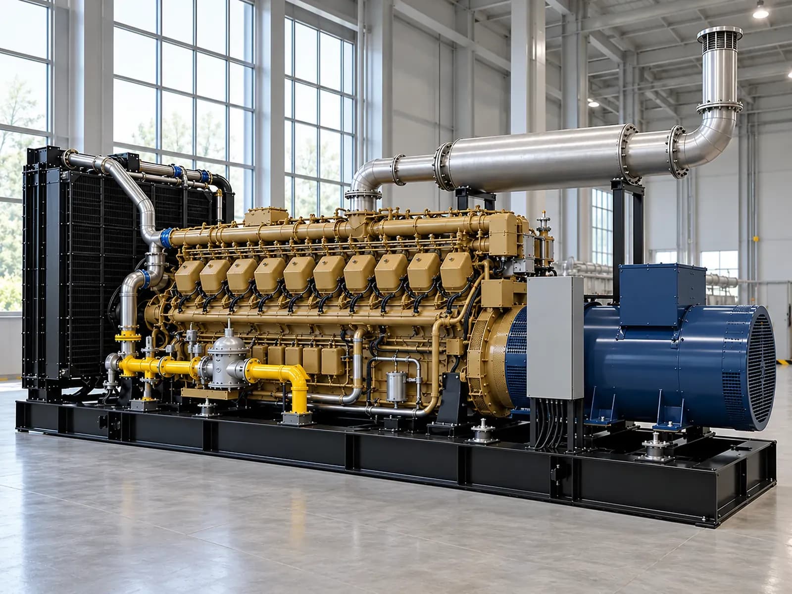 Газопоршневая установка 1600GF20-T, 1600 кВт