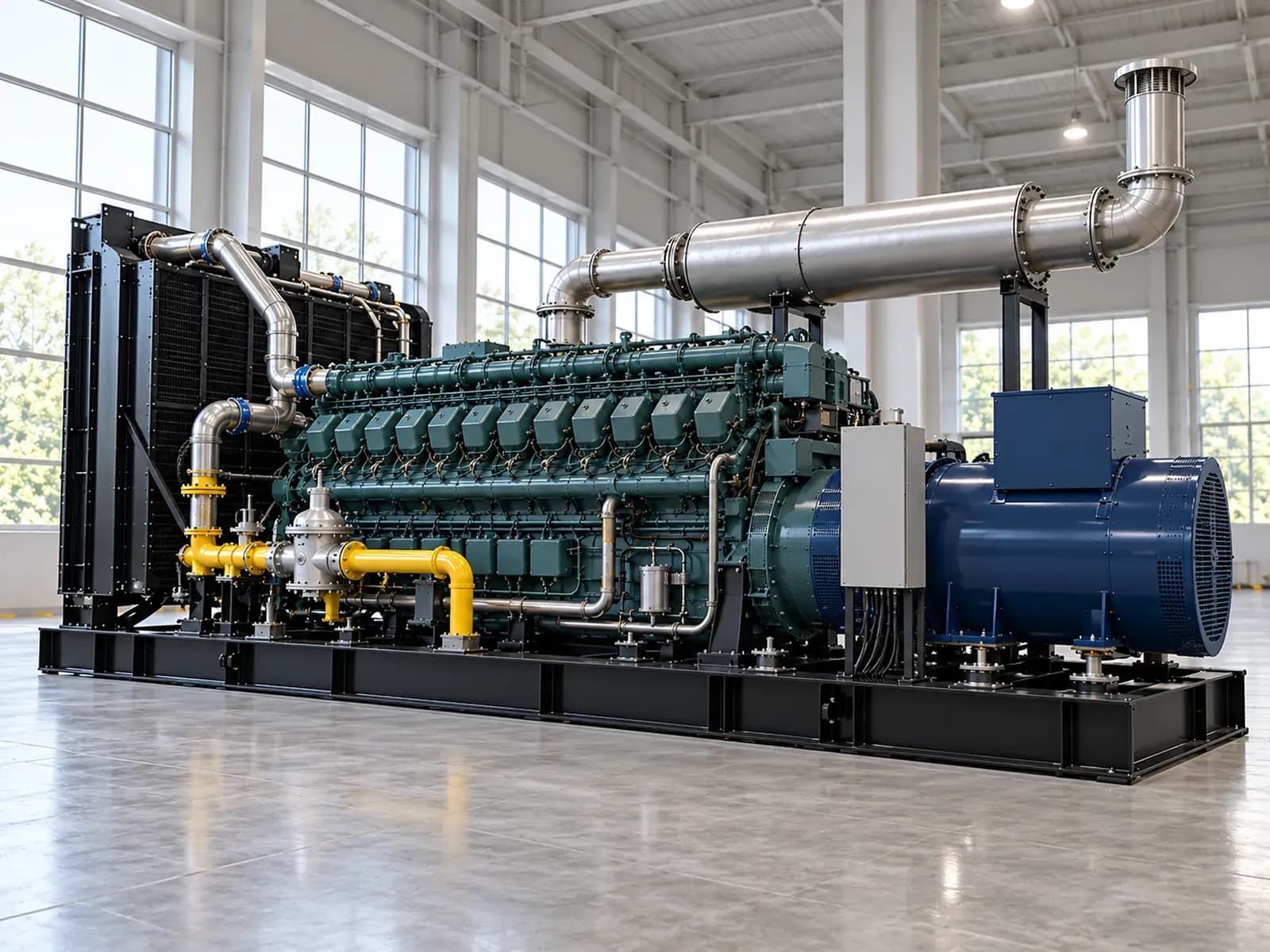 Газопоршневая установка 1700GF20-Z, 1700 кВт