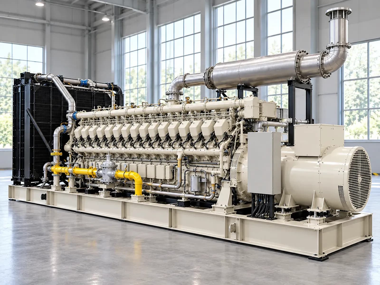 Газопоршневая установка 2000GF10-T, 2000 кВт