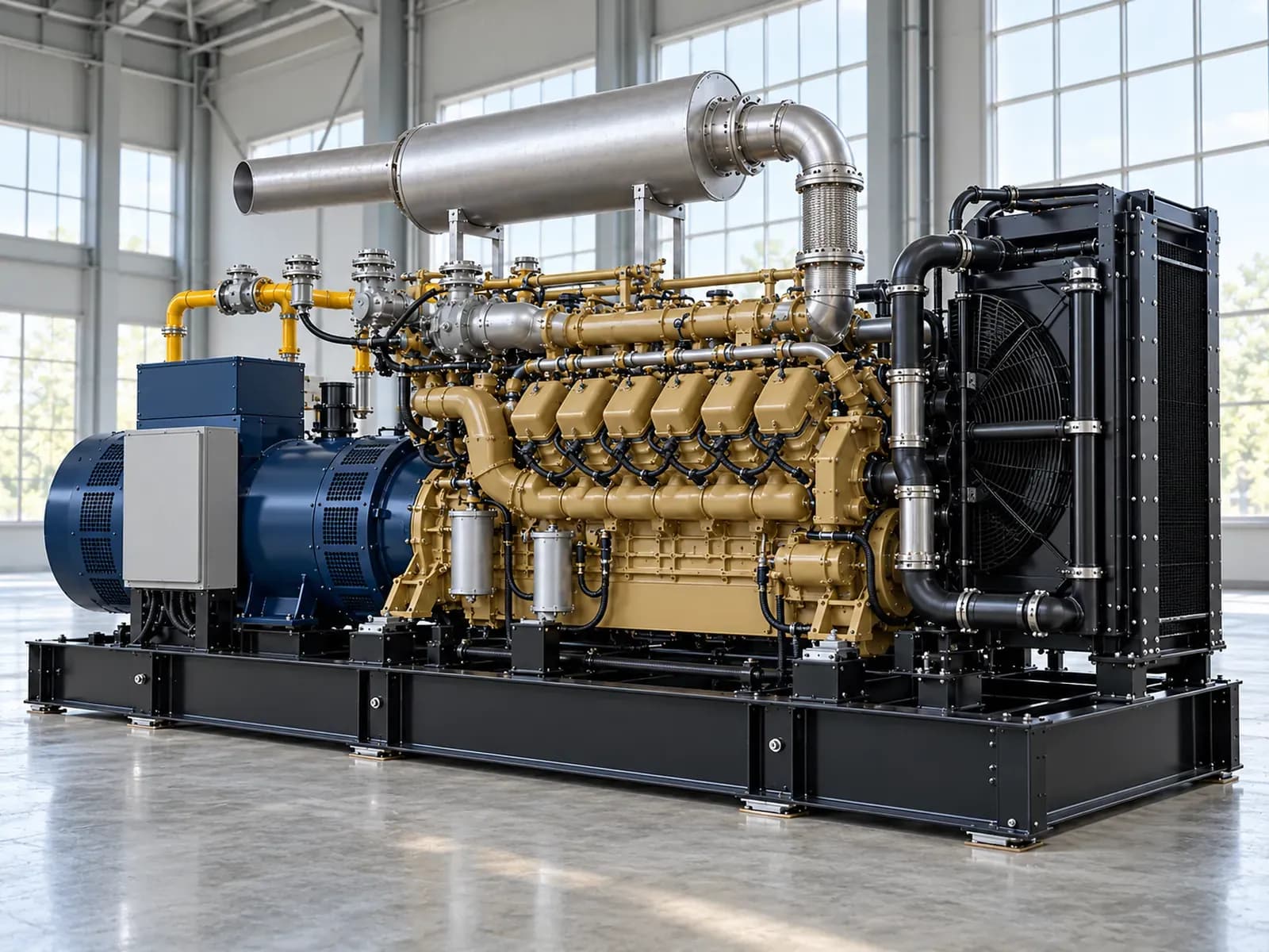 Газопоршневая установка 400GF-T, 400 кВт