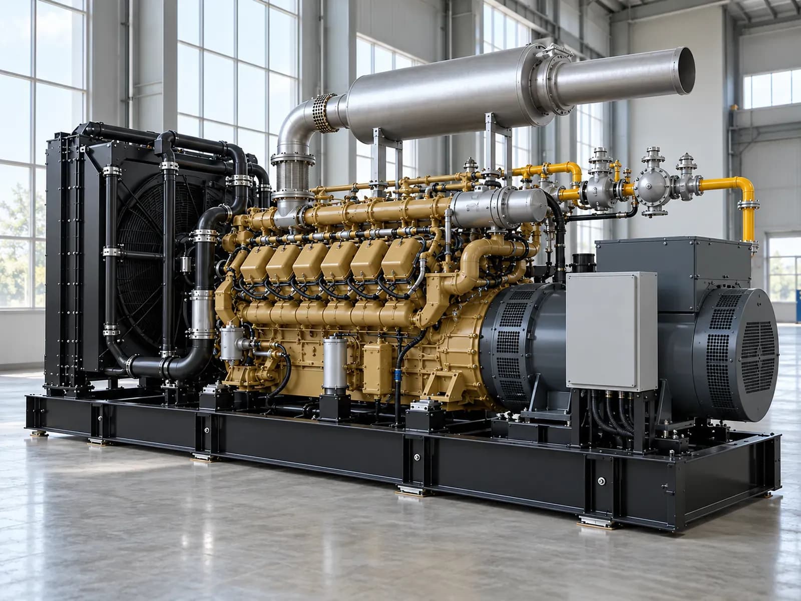 Газопоршневая установка 500GF18-TK1, 500 кВт