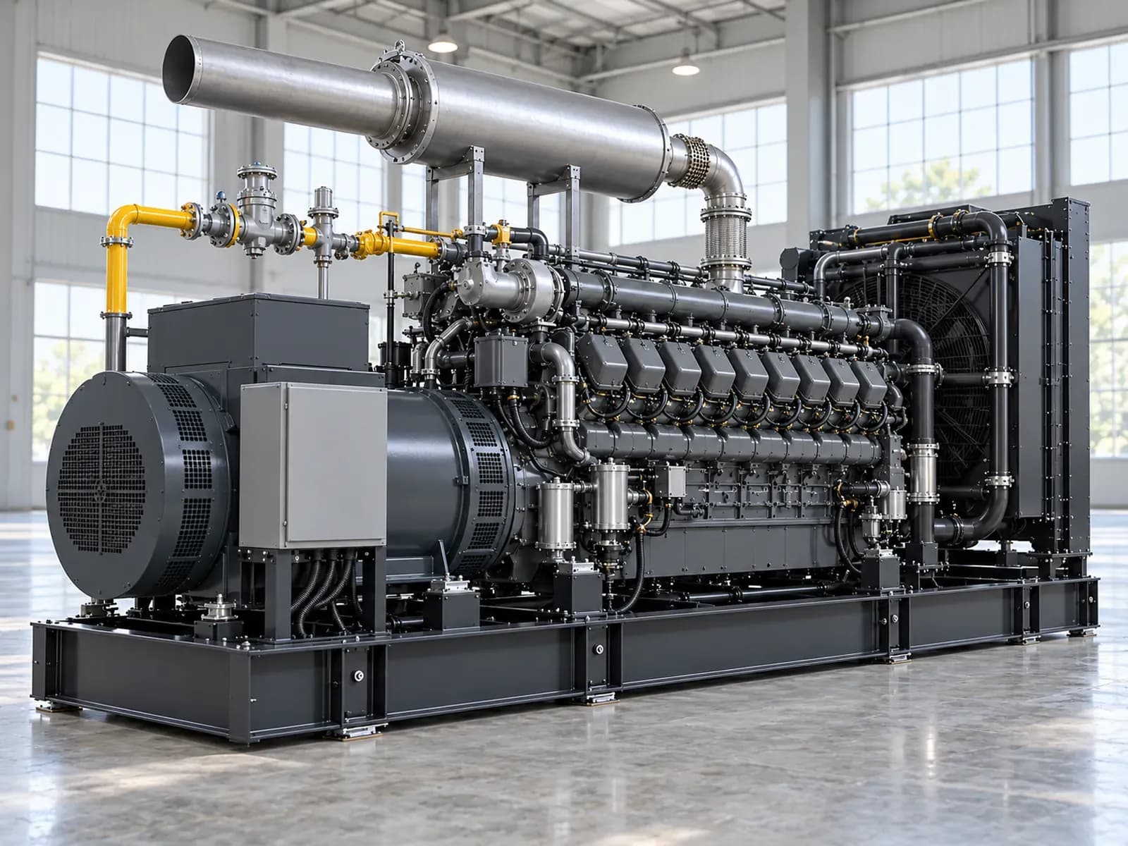 Газопоршневая установка 600GF-N, 600 кВт