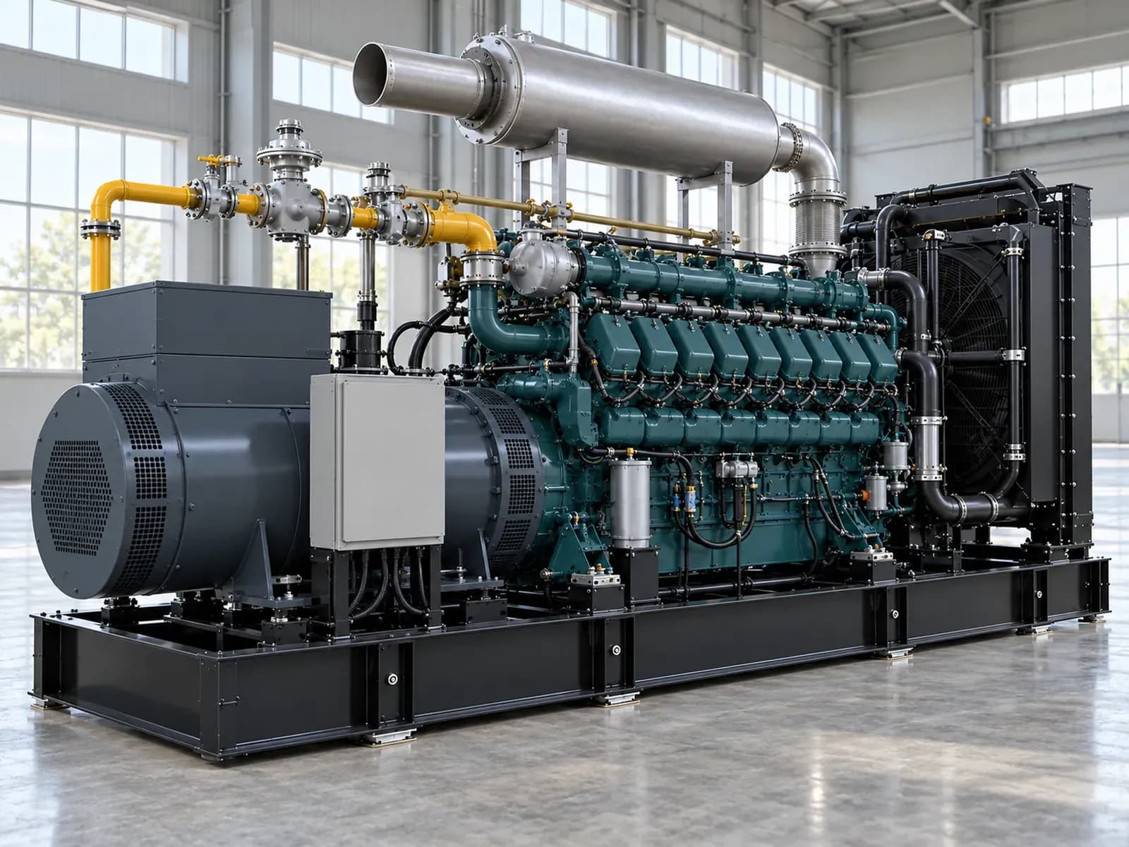 Газопоршневая установка 700GF2-Z, 700 кВт