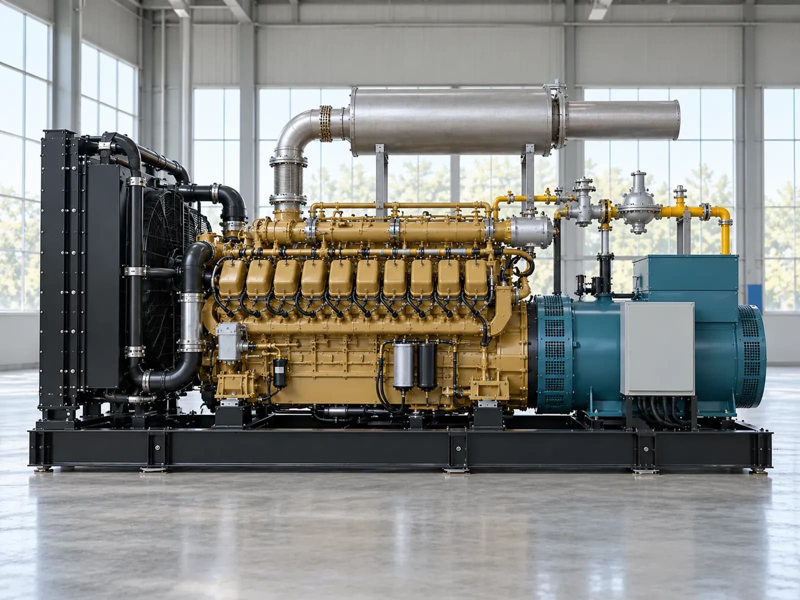 Газопоршневая установка 750GF-T, 750 кВт