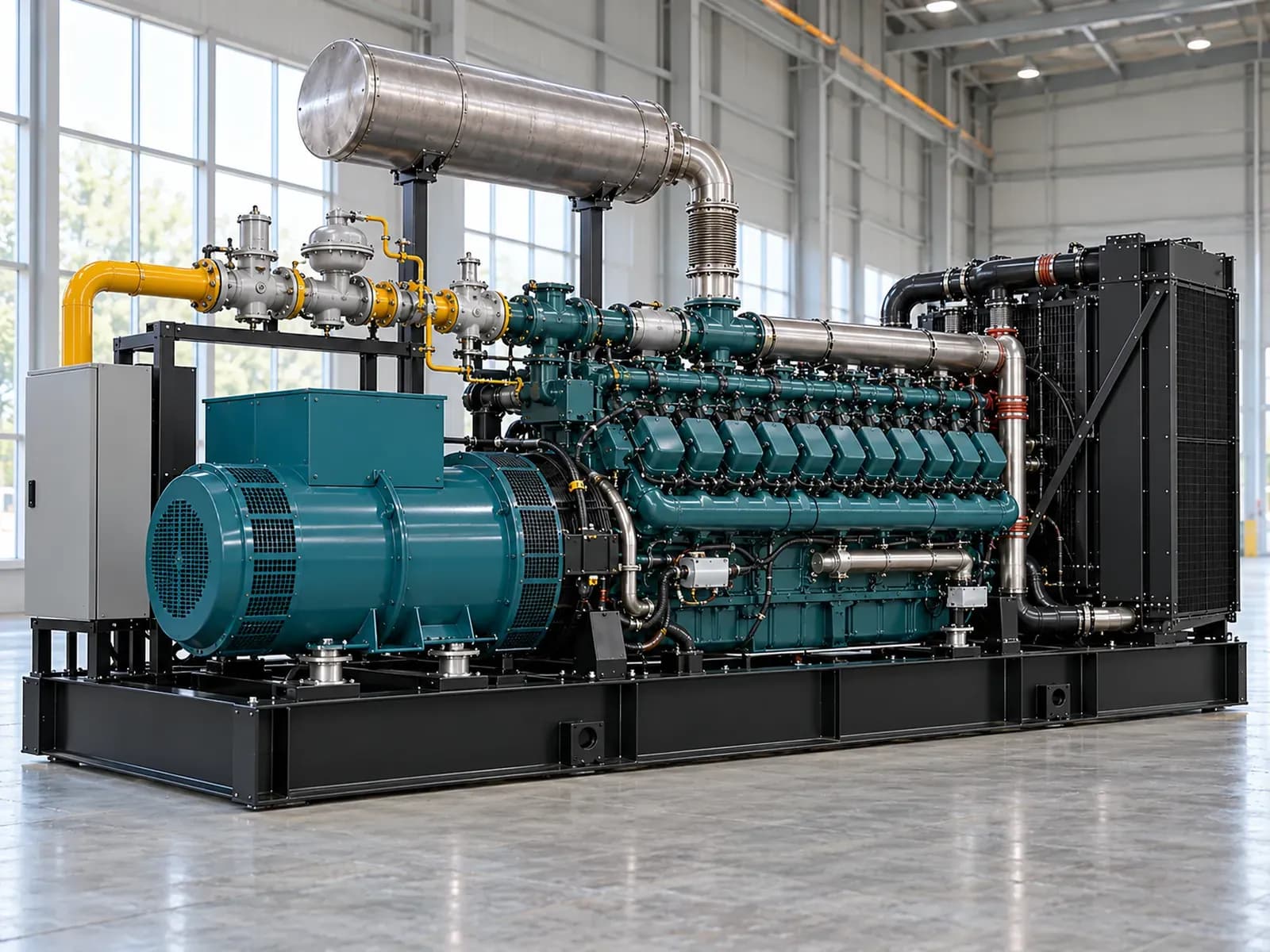 Газопоршневая установка SC1650NFKA/J, 1200 кВт