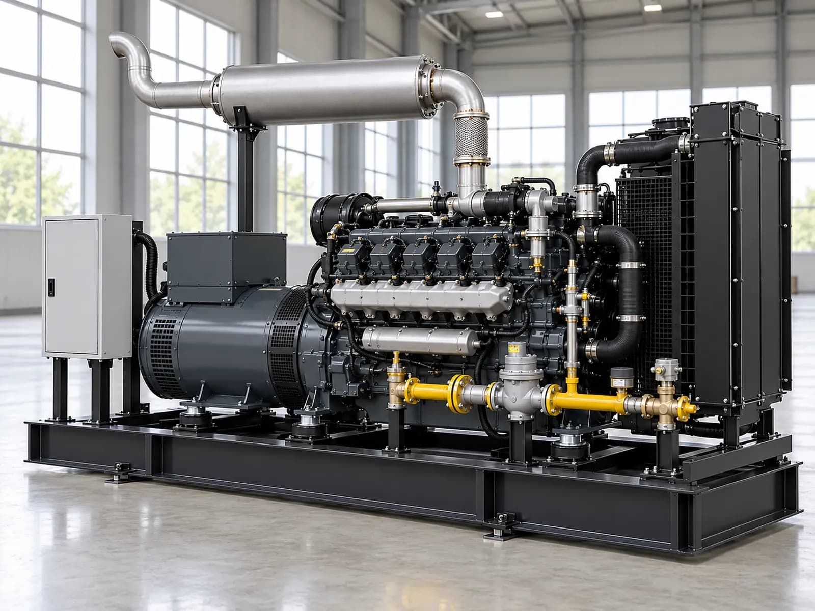 Газопоршневая установка SC200NFK/S, 150 кВт