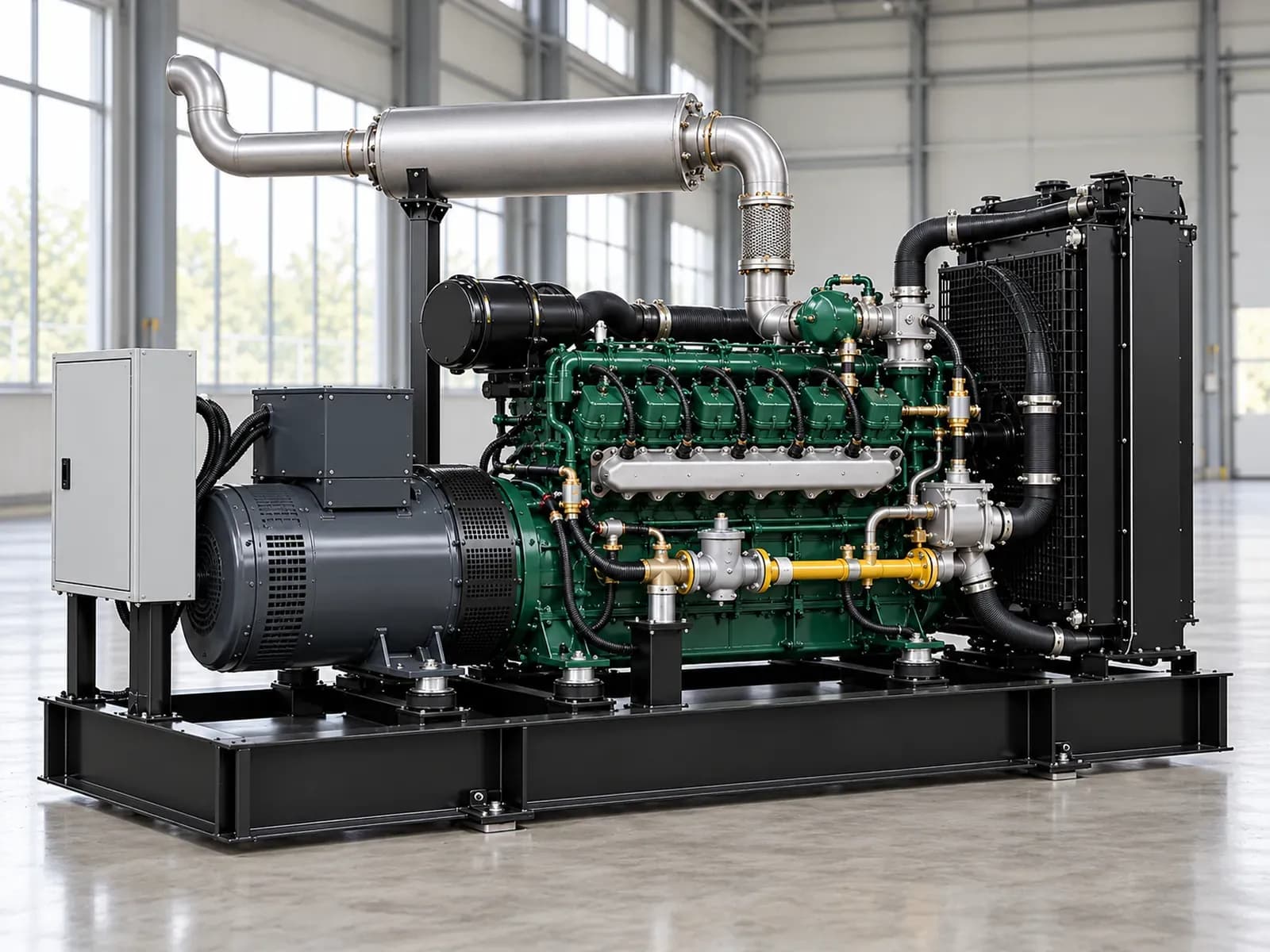 Газопоршневая установка SC275NFK/S, 200 кВт