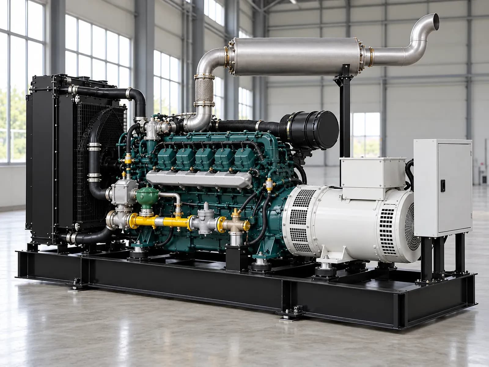 Газопоршневая установка SH110BFK/S, 100 кВт