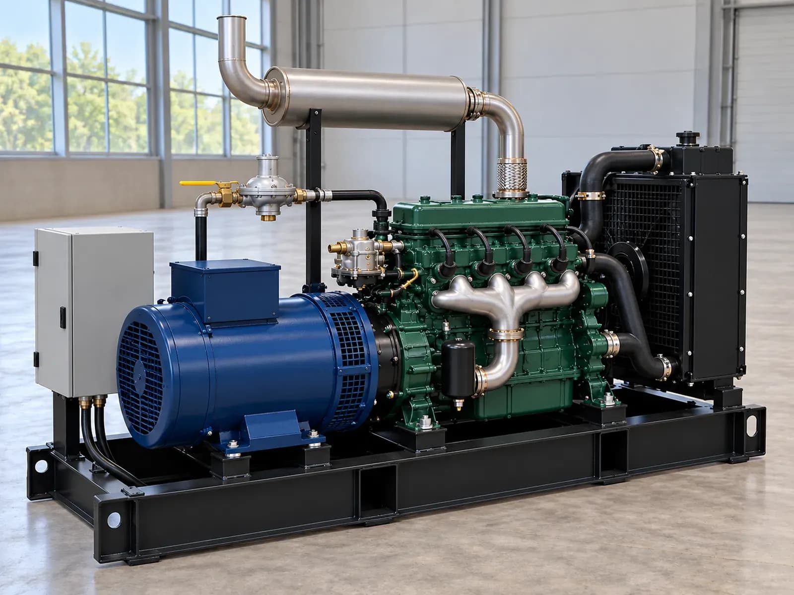 Газопоршневая установка SH42BFK/S, 30 кВт