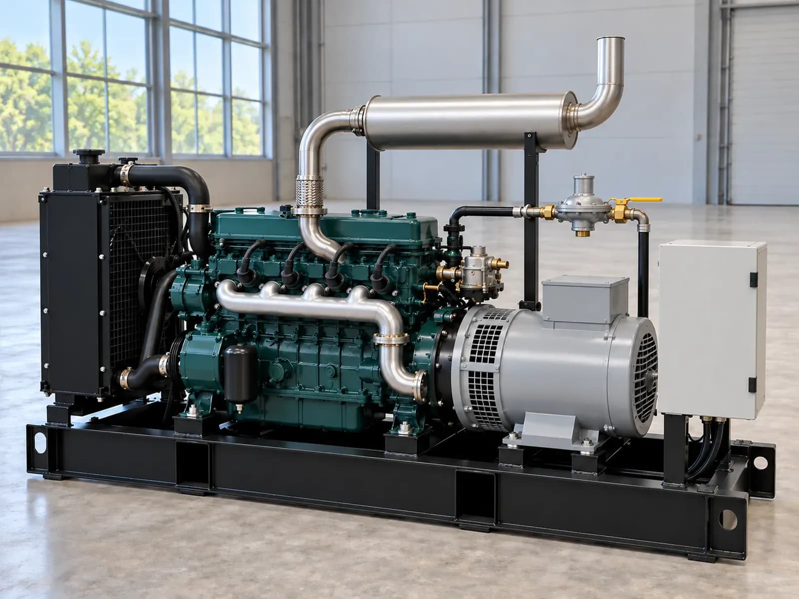 Газопоршневая установка SH42NFK/S, 30 кВт