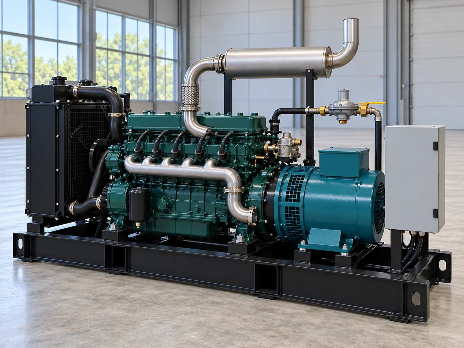 Газопоршневая установка SH70BFK/S, 50 кВт