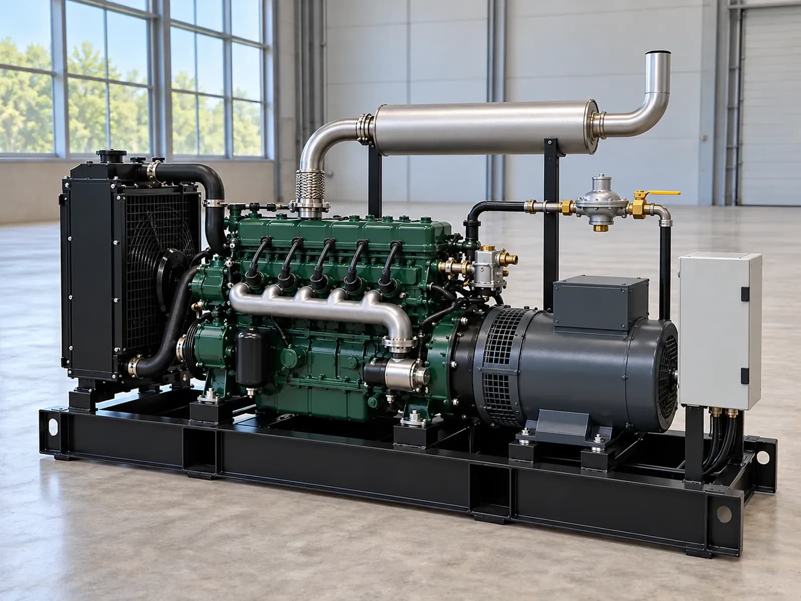 Газопоршневая установка SH70NFK/S, 50 кВт