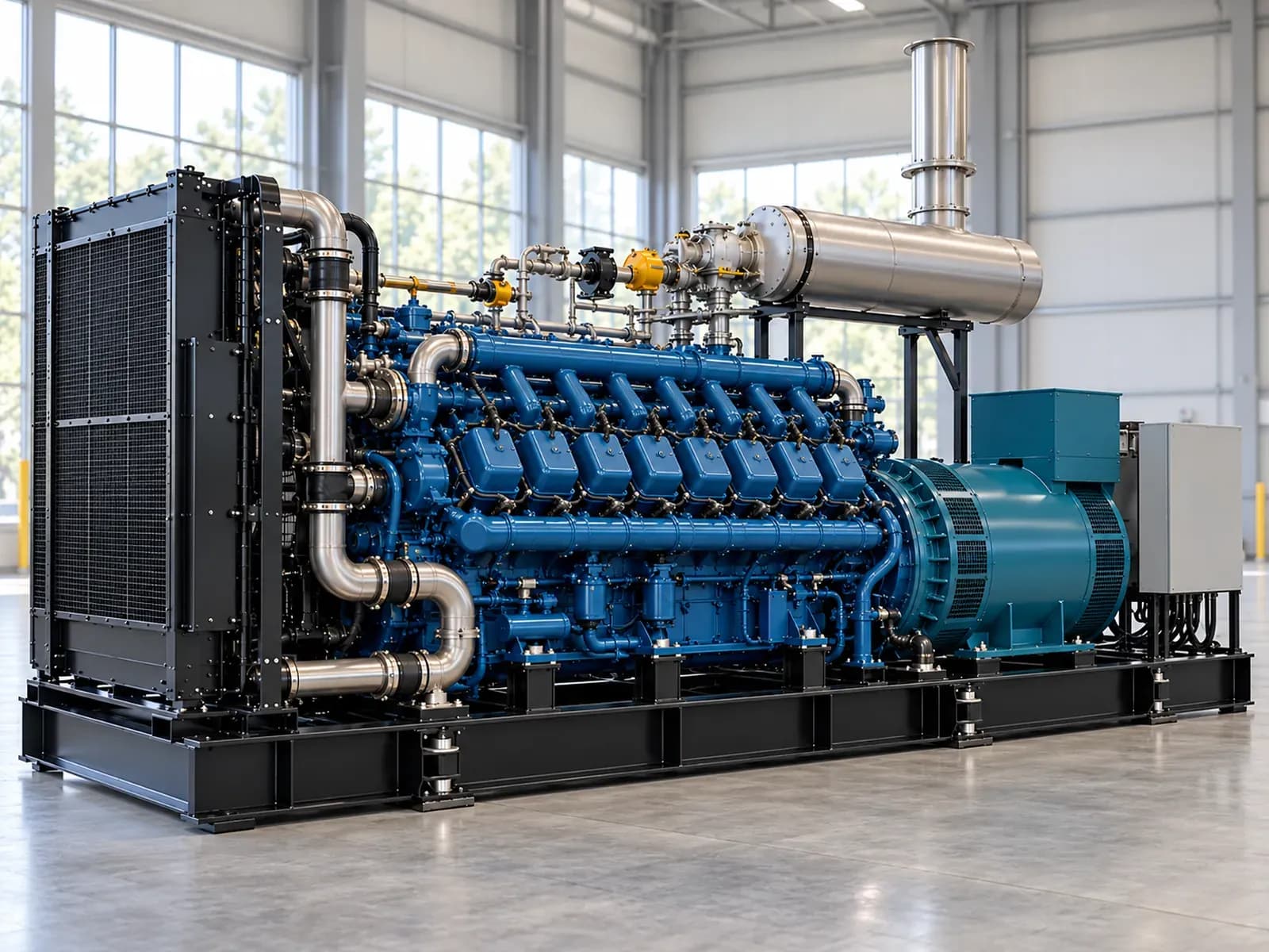 Газопоршневая установка SK1375NFK/J, 1000 кВт
