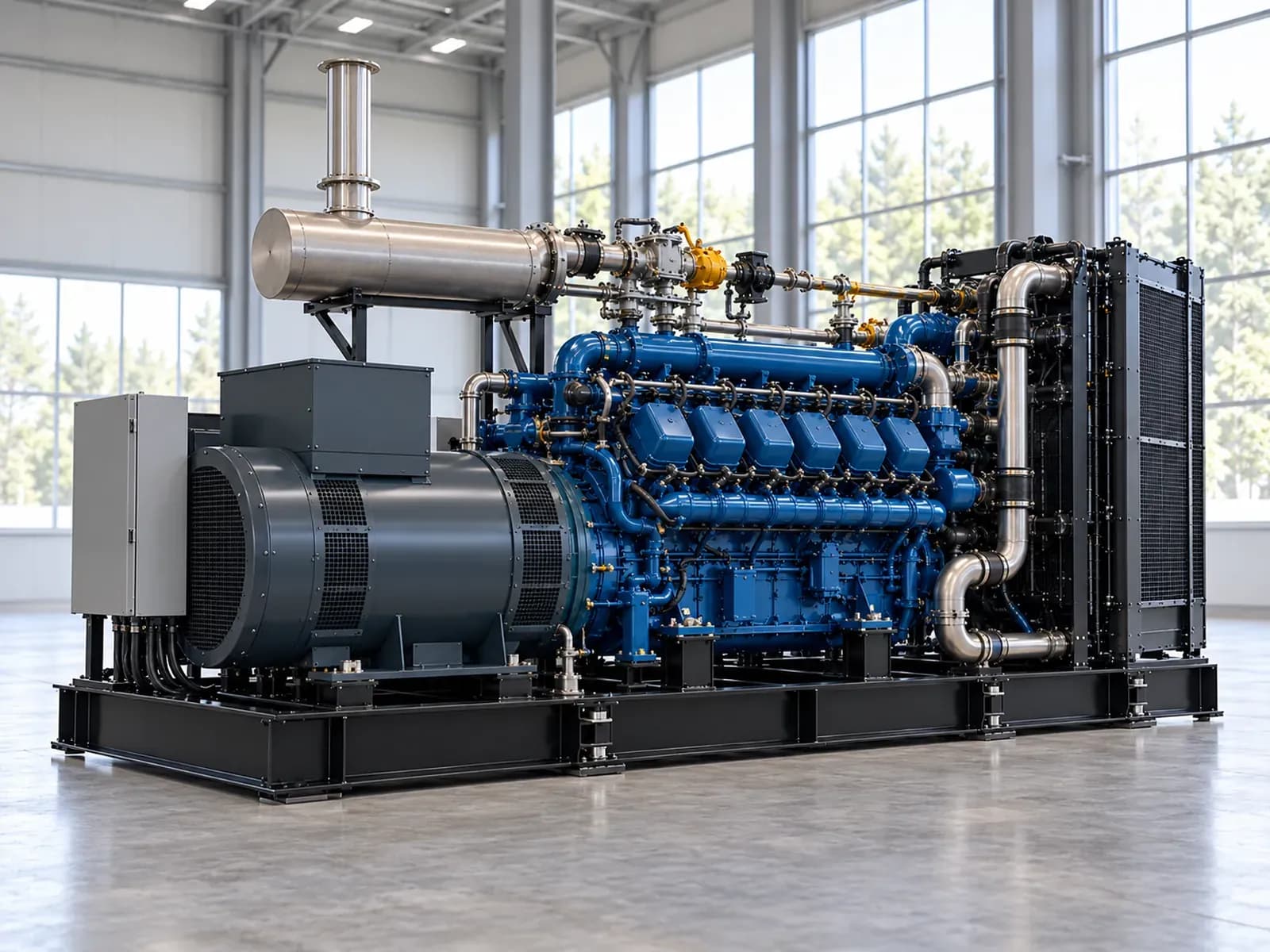 Газопоршневая установка SK1650BFK/S, 1200 кВт
