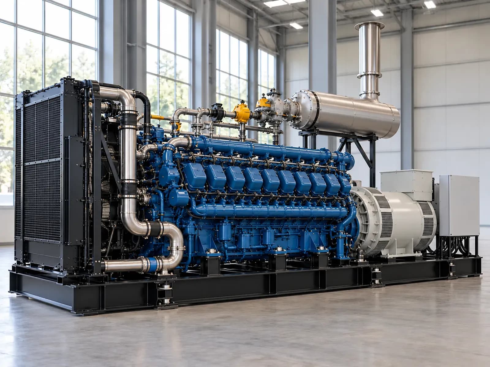 Газопоршневая установка SK1650BFK/S, 1500 кВт