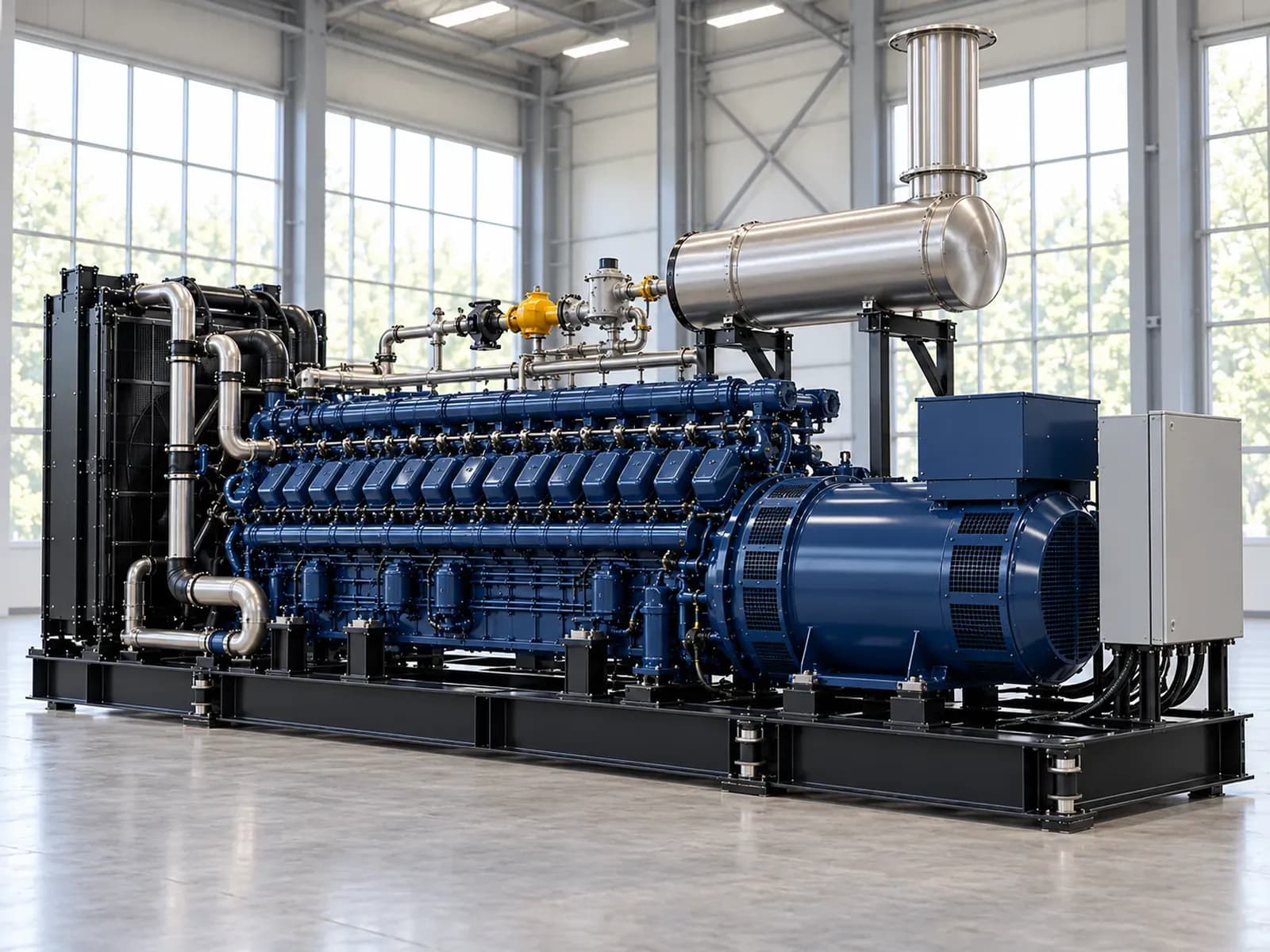 Газопоршневая установка SK1650BFK/S, 2000 кВт