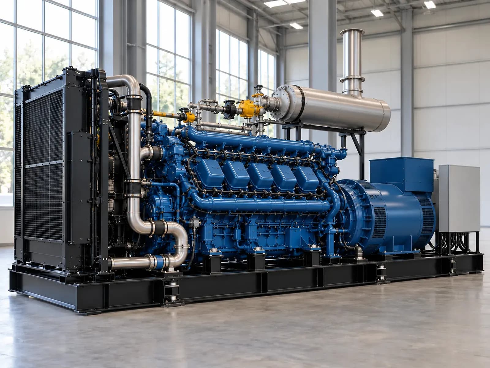 Газопоршневая установка SK1650NFK/J, 1200 кВт