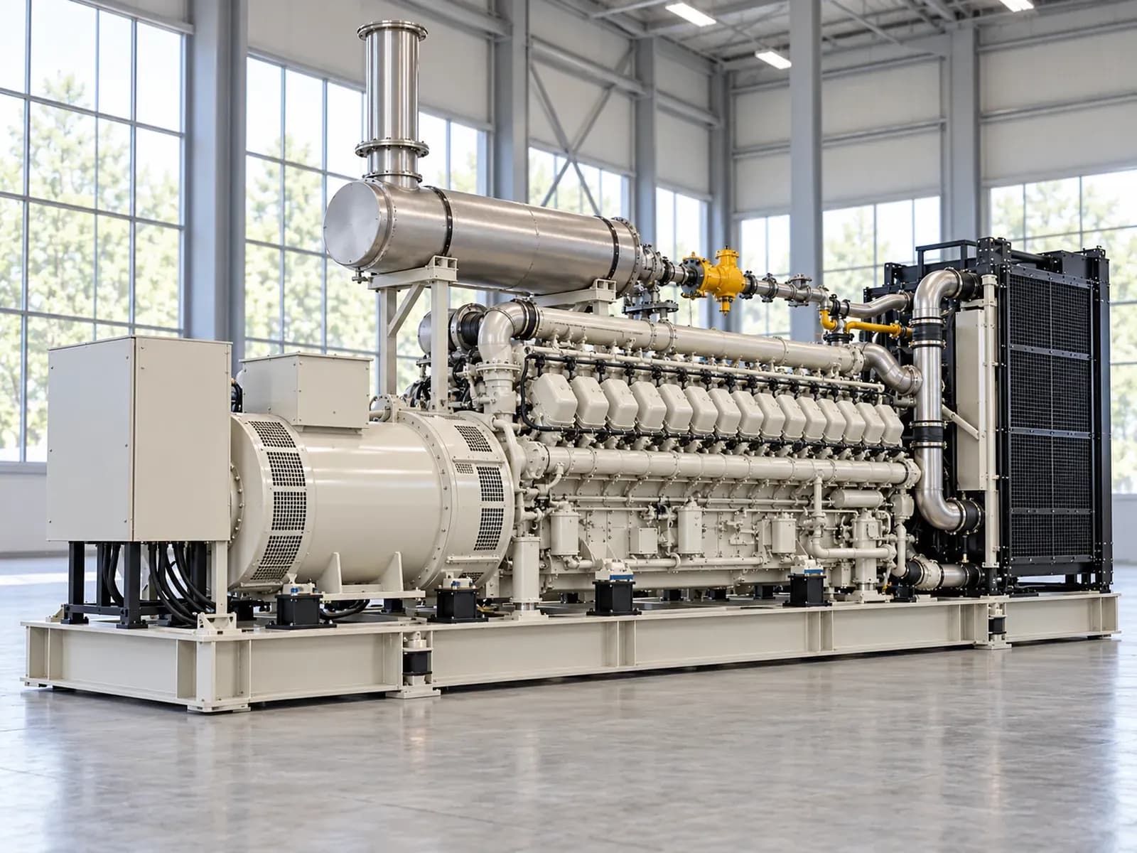 Газопоршневая установка SK2100NFK/J, 1500 кВт