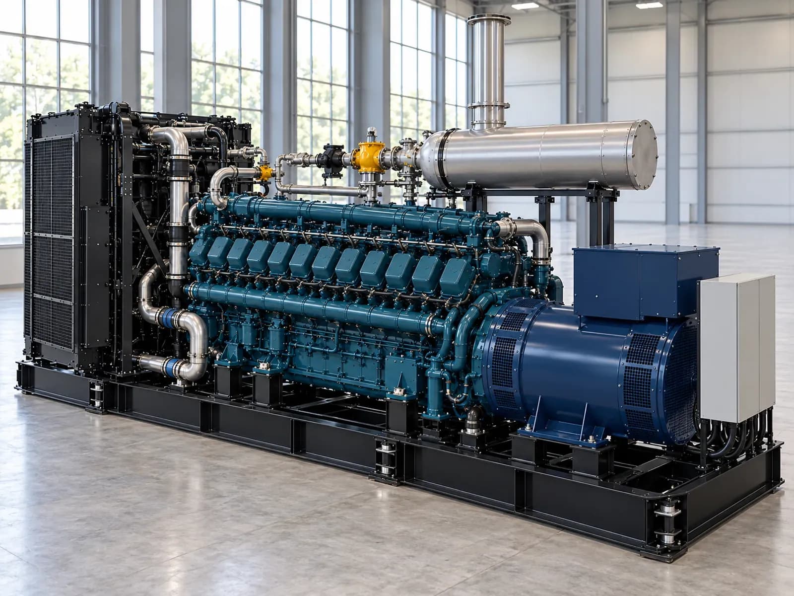 Газопоршневая установка SK5000BFK/S, 3700 кВт
