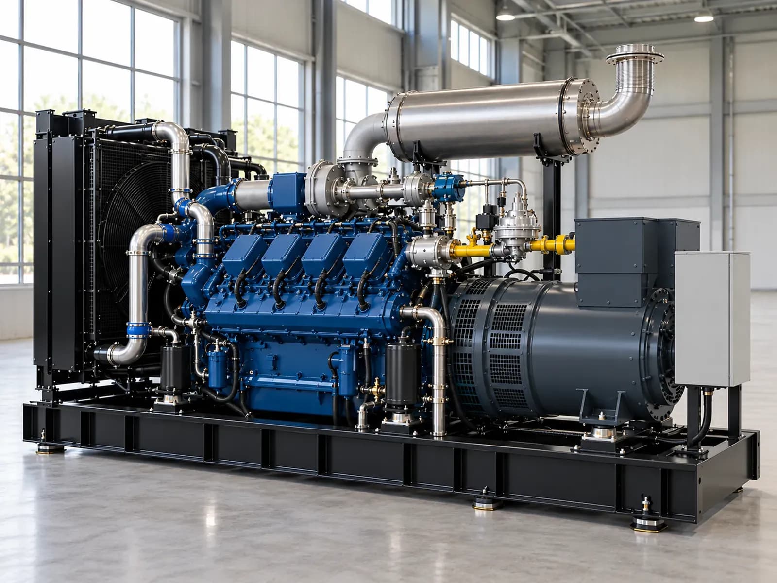 Газопоршневая установка SK550NFK/S, 400 кВт