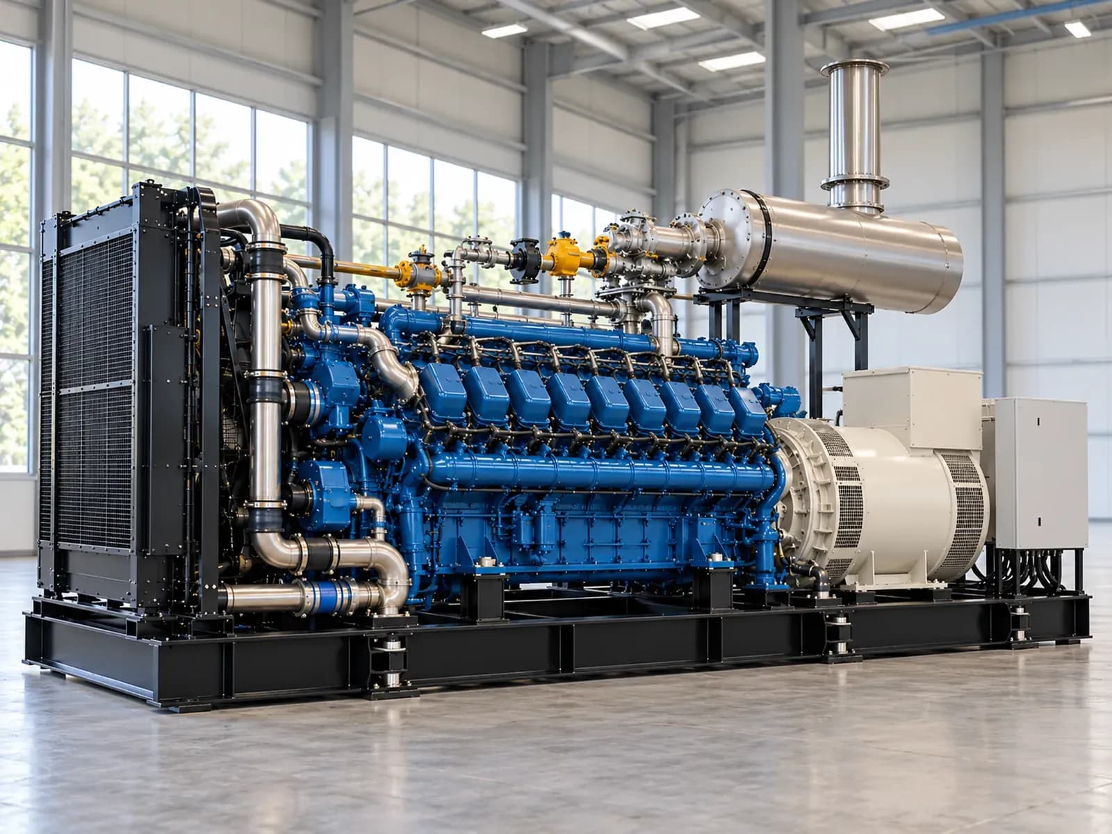 Газопоршневая установка SK6000NFK/J, 4500 кВт