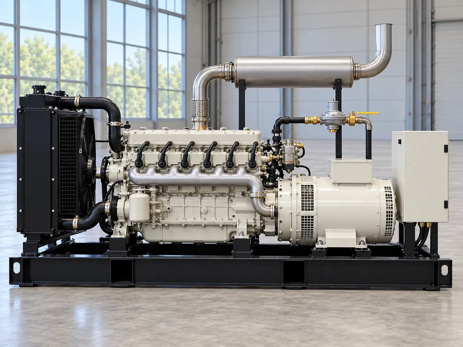 Газопоршневая установка SR110NFK/S, 80 кВт