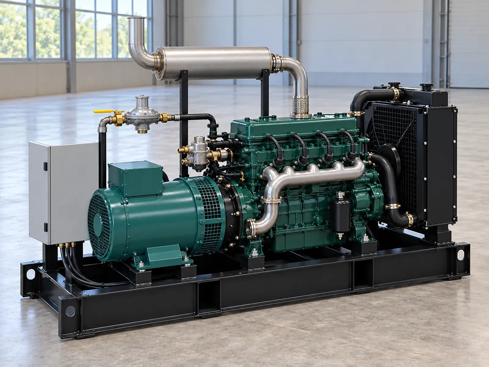Газопоршневая установка SR70NFK/S, 50 кВт