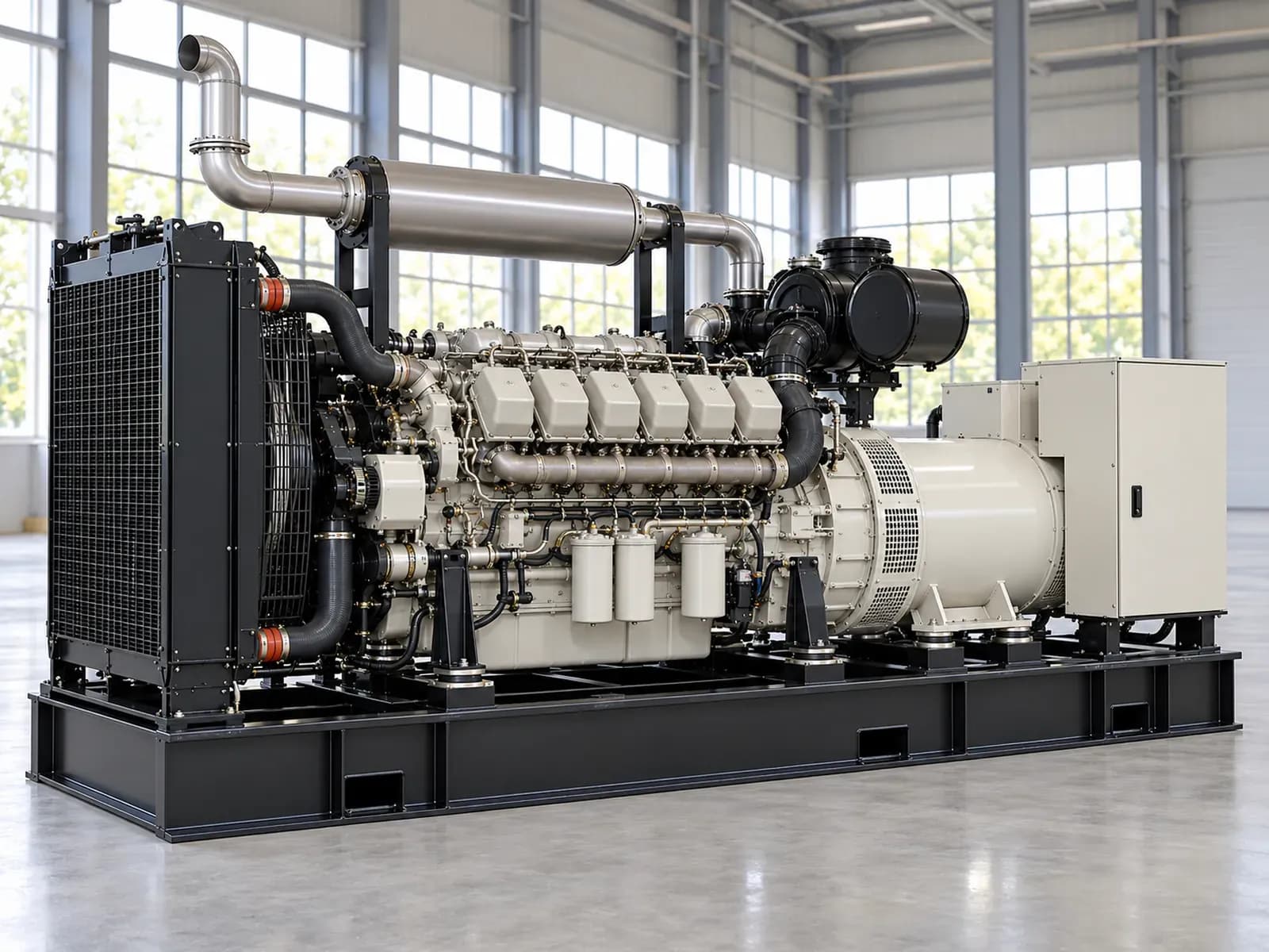 Дизельный генератор SS700GFE/K/S, 500 кВт